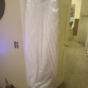 David's Bridal custom A line